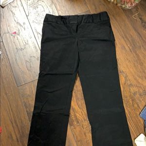 J crew city fit stretch pants cropped size 6